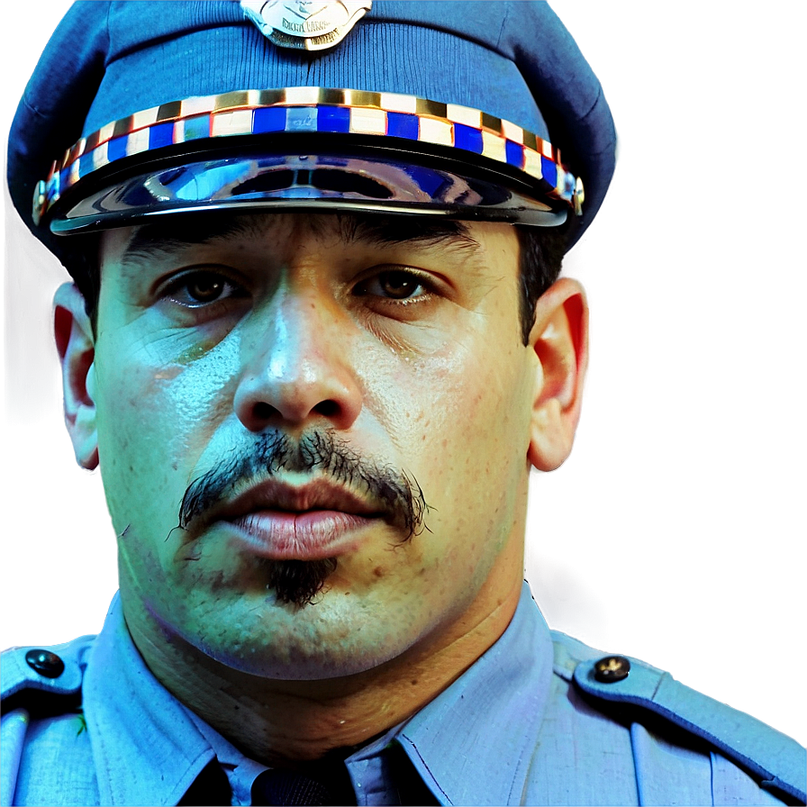 Policeman Portrait Drawing Png 51 PNG