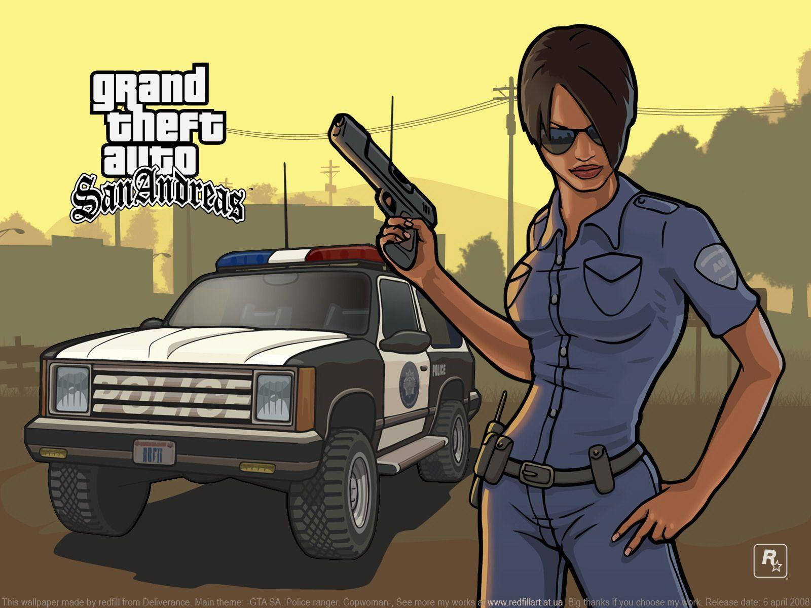 Official wallpaper - GTA SA / Grand Theft Auto: San Andreas - on Gta.cz