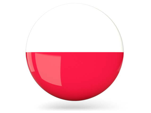 Polish Flag Easter Egg PNG