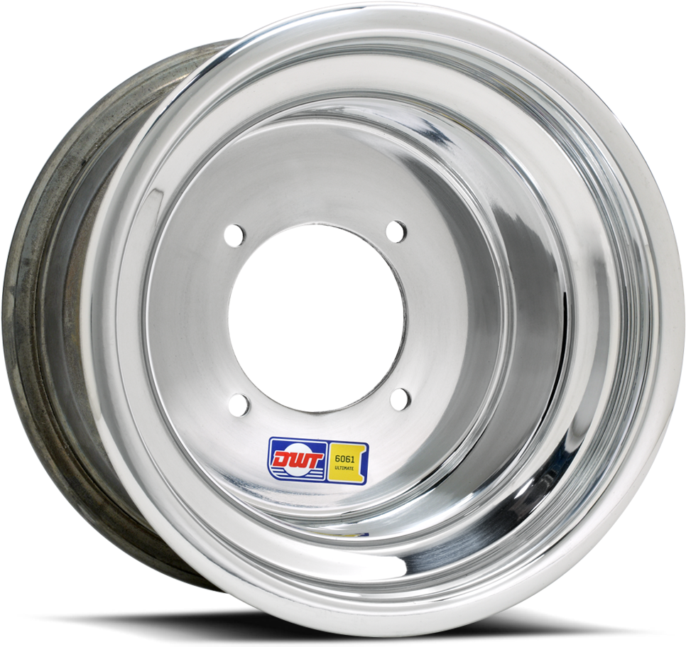 Polished A T V Wheel PNG