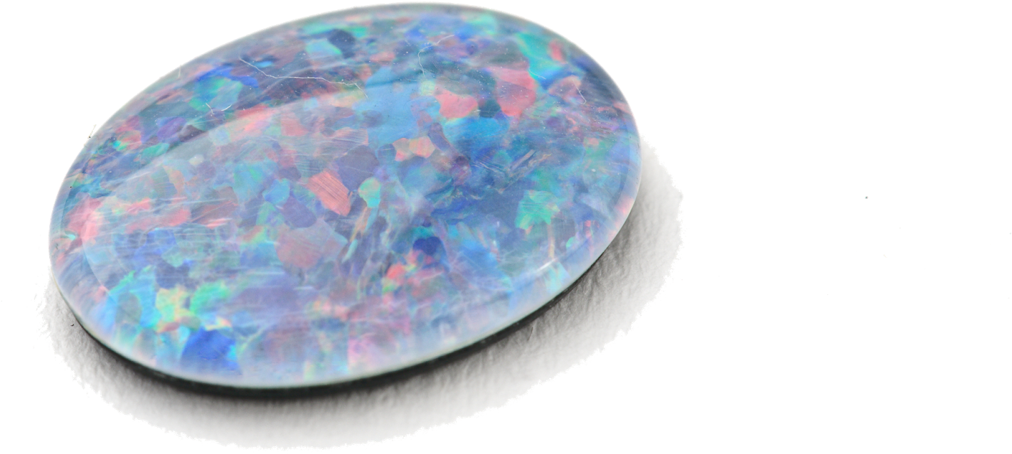 Polished Opal Gemstone Texture PNG