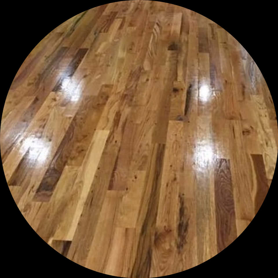 Polished Wooden Flooring Texture PNG