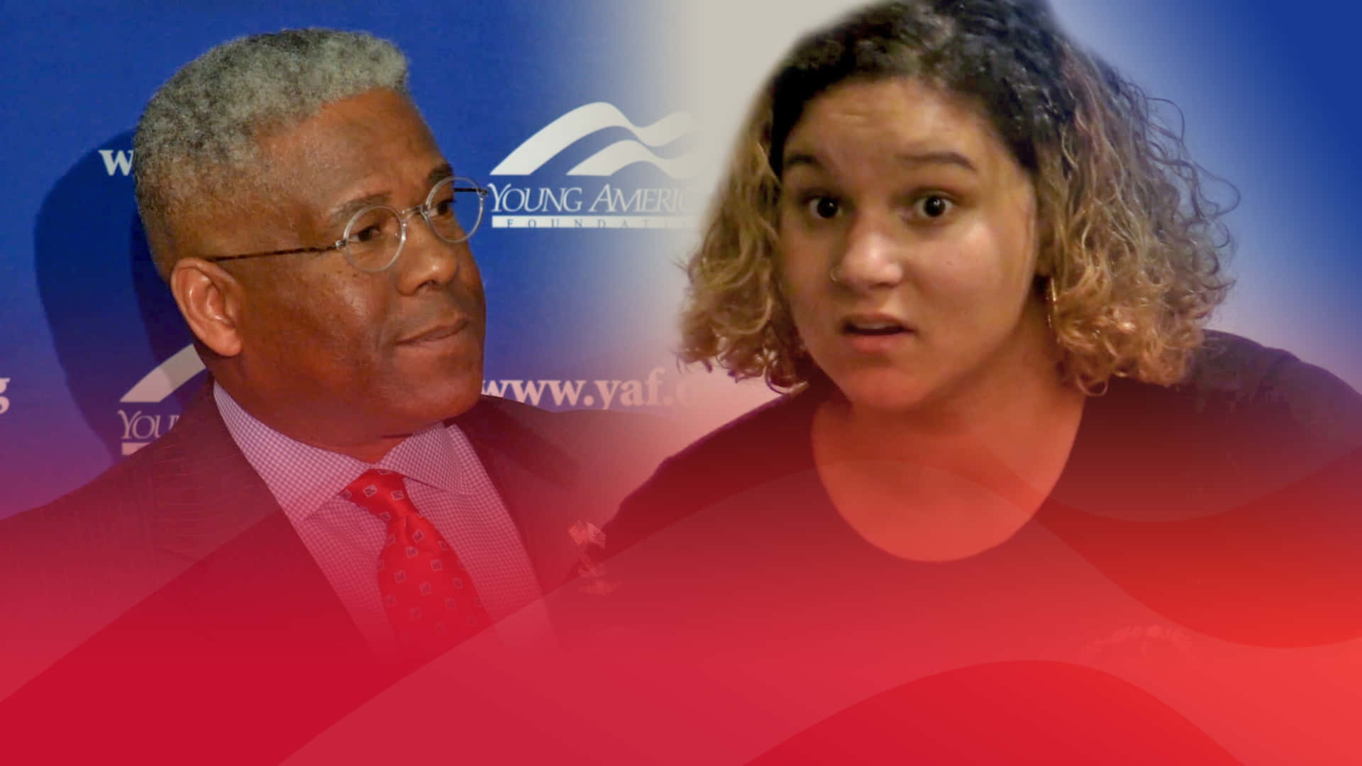 Politician Allen West With Wife Wallpaper