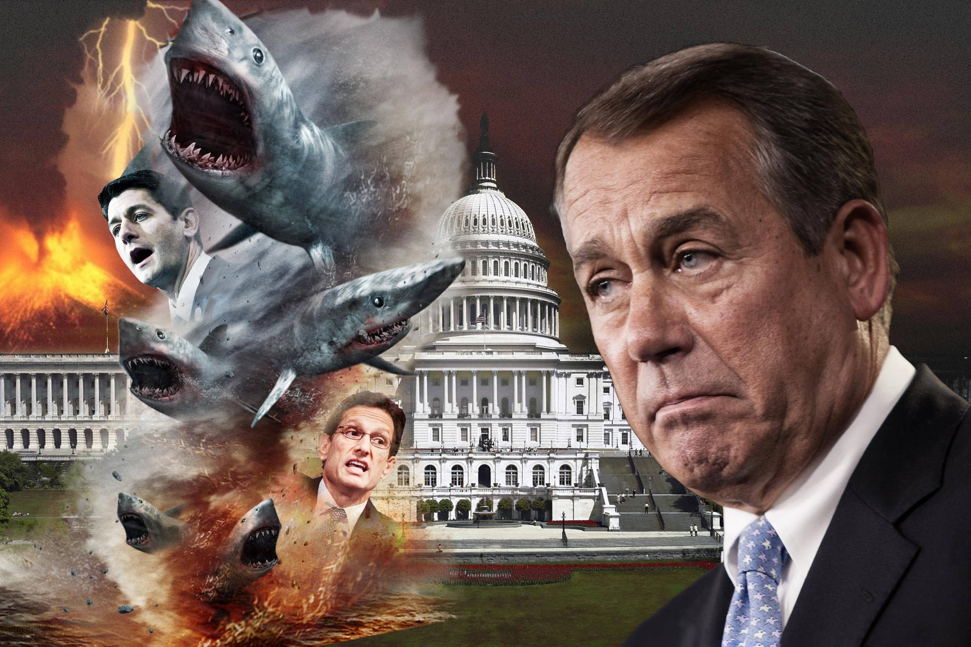 Politics White House Sharknado