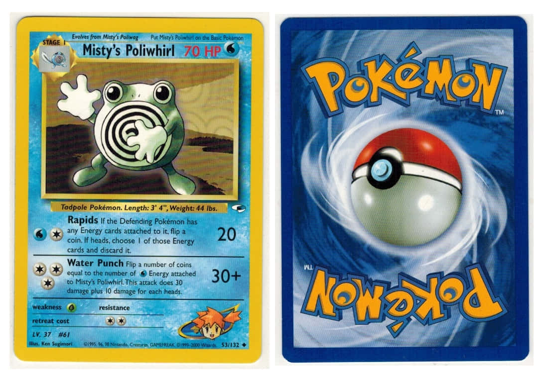 Poliwhirl Back And Front Wallpaper