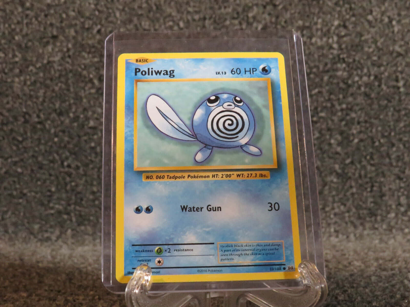 Poliwhirl Trading Card Sleeve Wallpaper