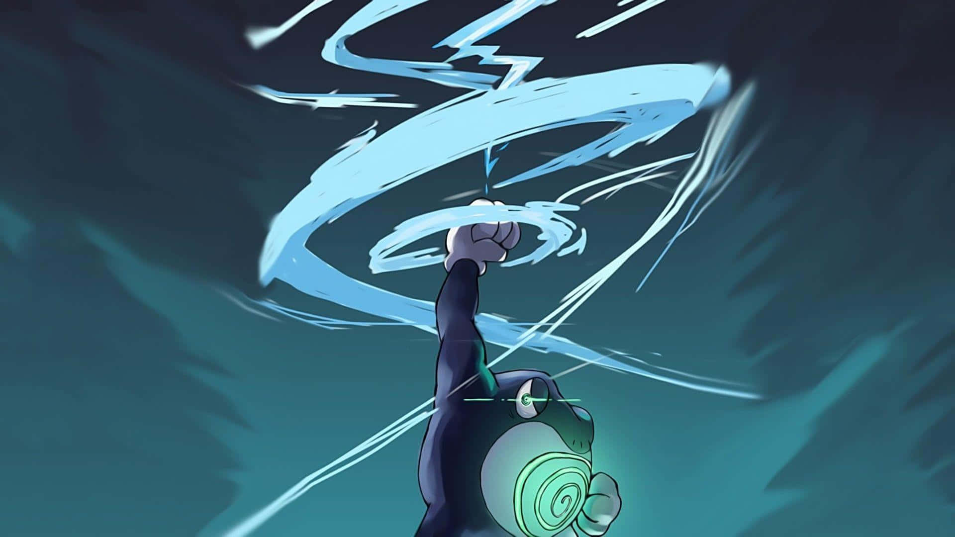 Poliwrath Water Power-Up Wallpaper