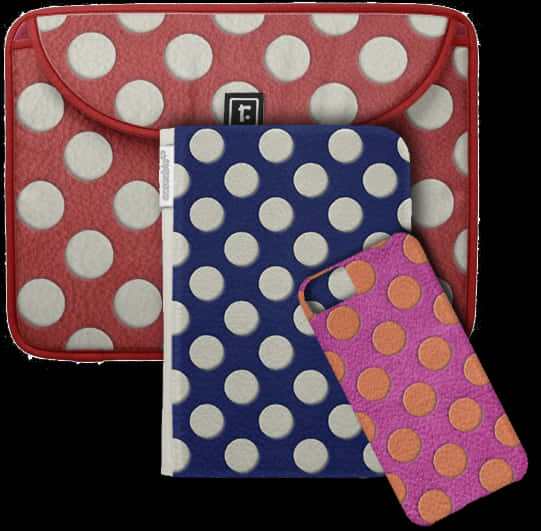 Polka Dot Accessories Collection PNG
