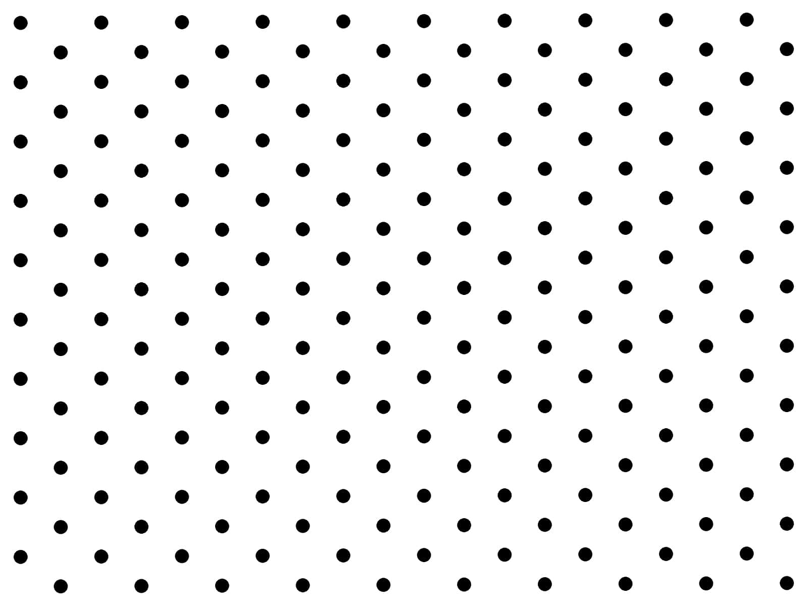 A Black And White Polka Dot Pattern