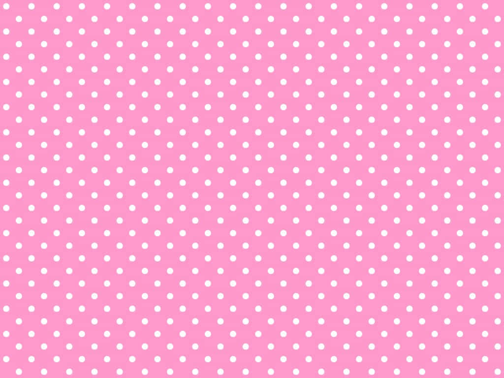 A Pink Polka Dot Background