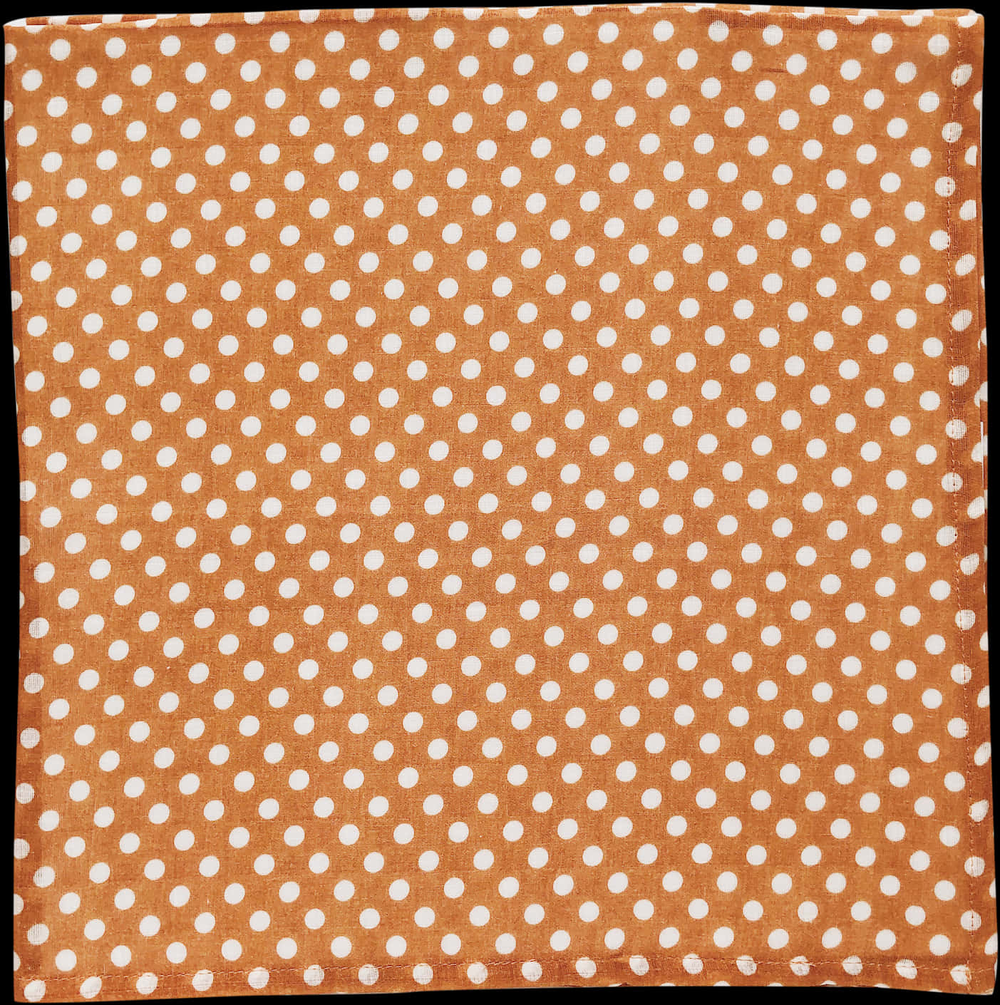 Polka Dot Fabric Texture Brown Background PNG