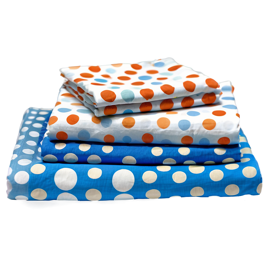 Polka Dot Sheet Set Png Ywv53 PNG