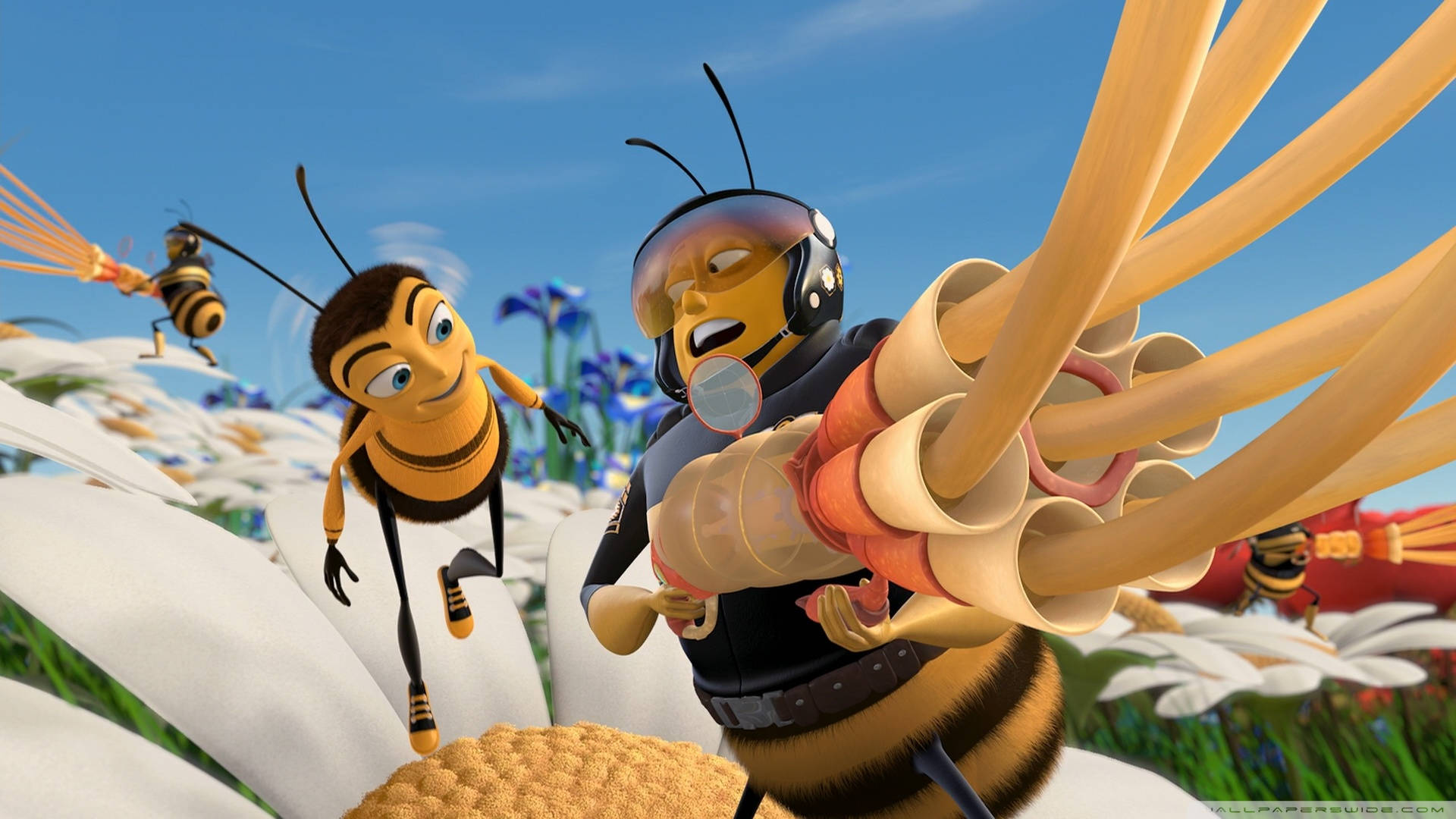 Caption: Pollen Jock Leader from Bee Movie Wallpaper