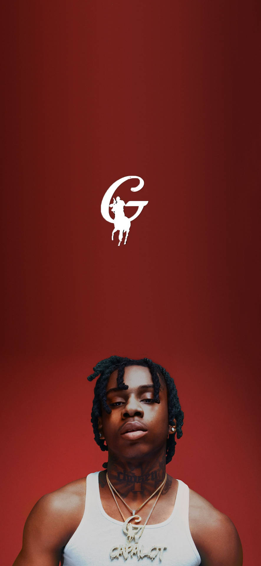 Polo G Red Aesthetic Wallpaper