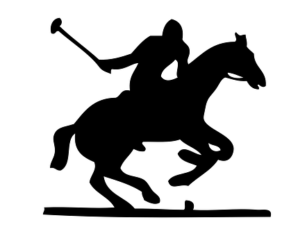 Polo Player Silhouette PNG