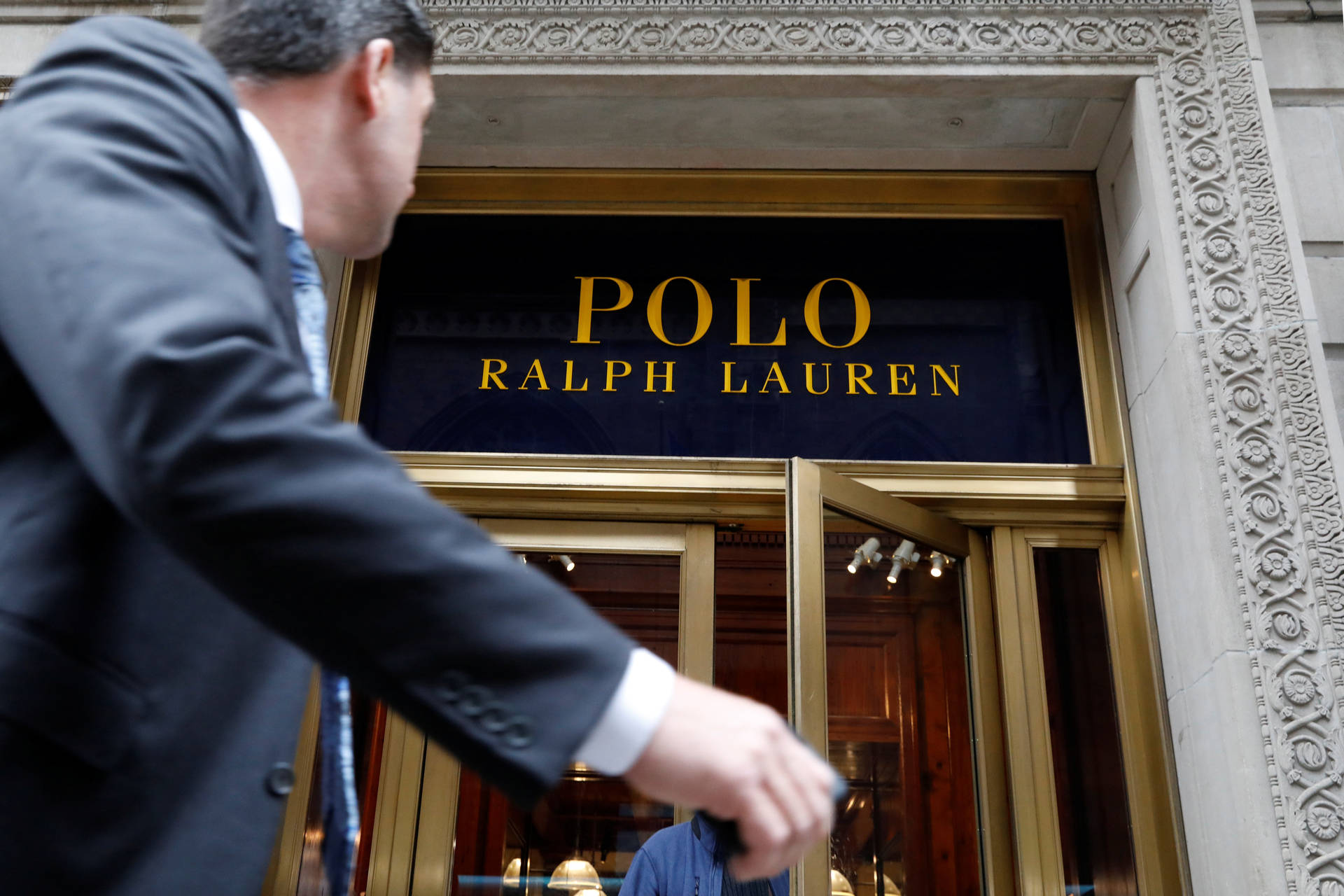 Polo Ralph Lauren Entrance Background