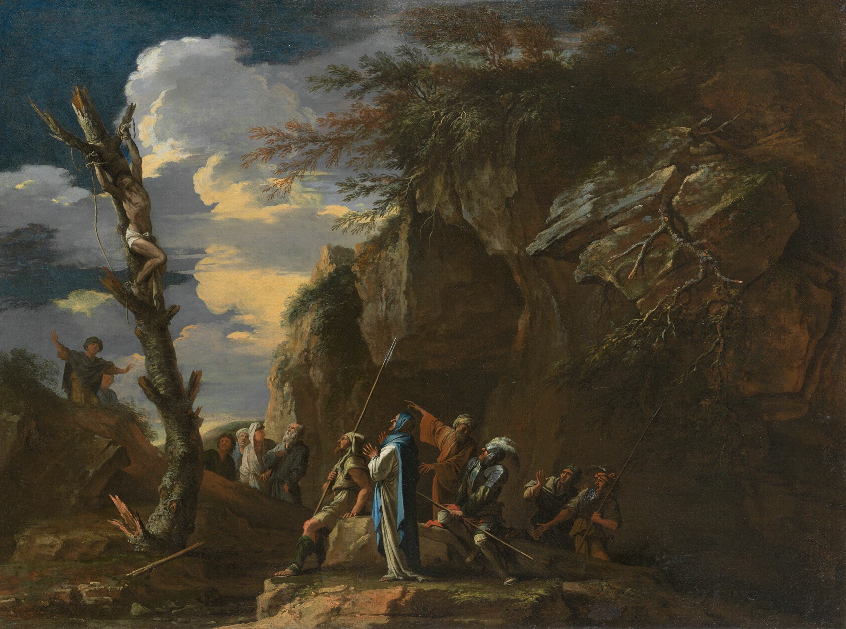 Polycrates' Crucifixion Wallpaper