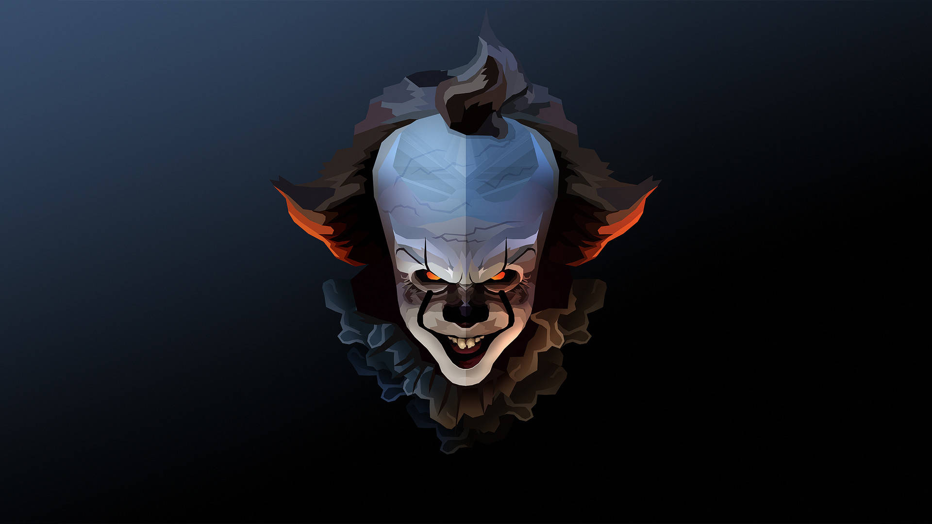 Polygon Art Pennywise It Movie