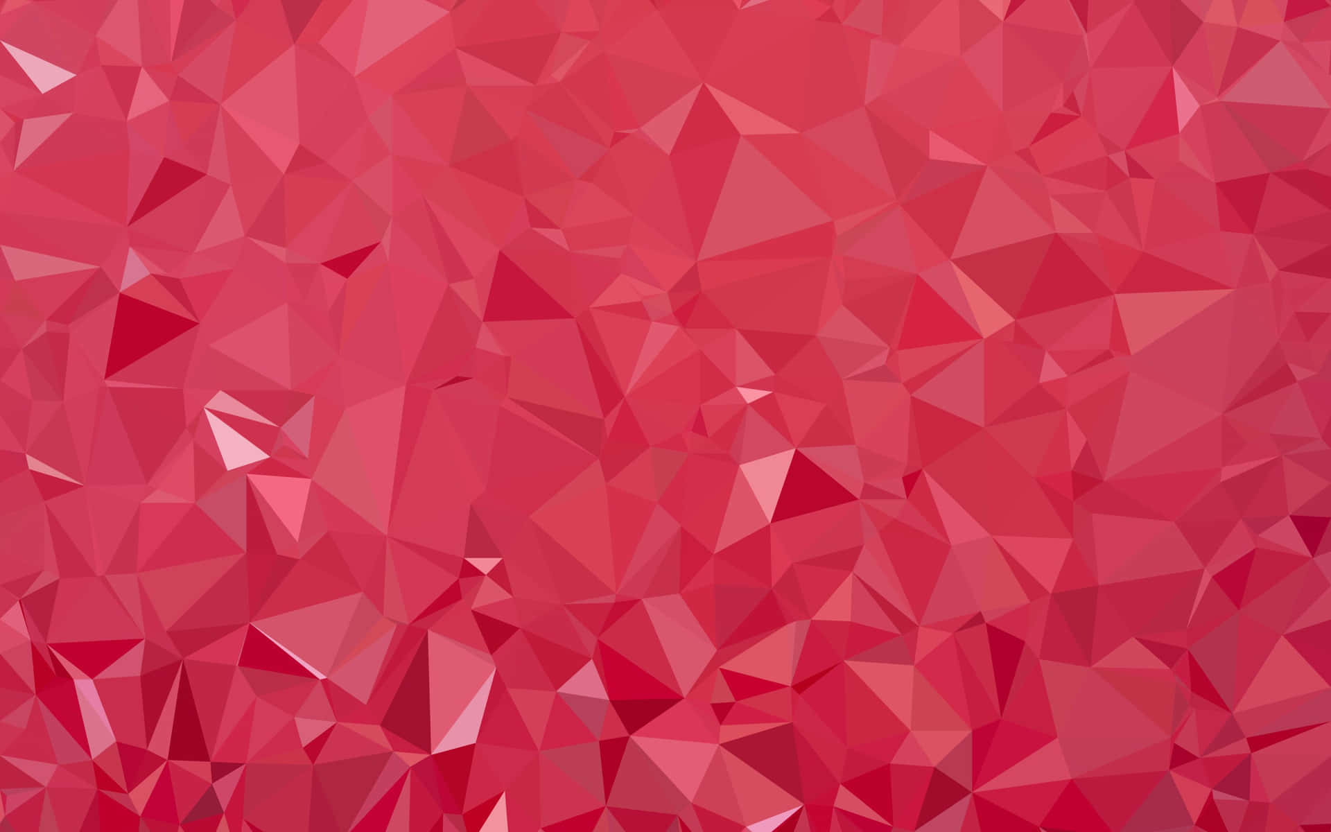 Abstract polygon background illuminated with vivid colors