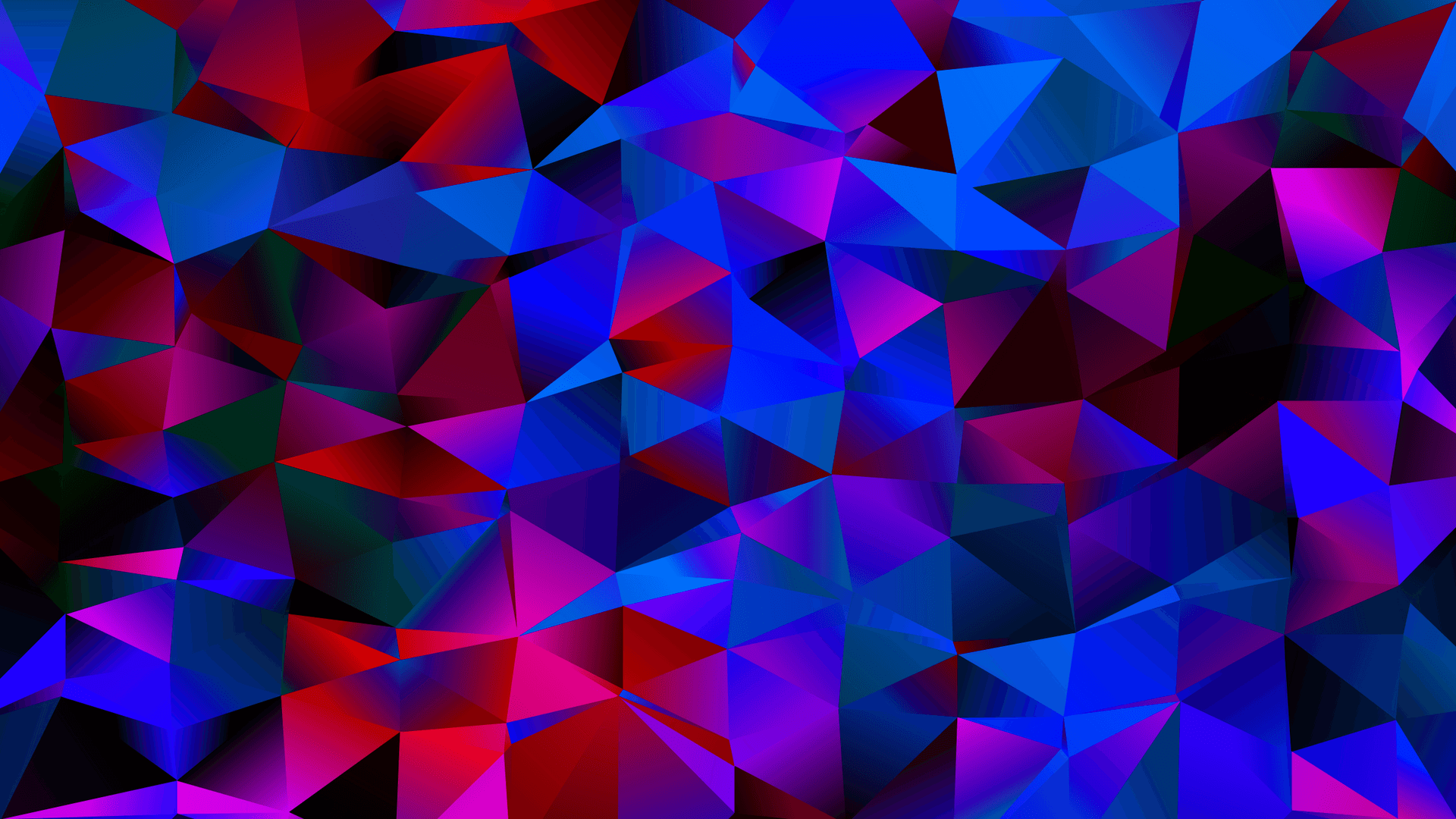Brightly Colored Abstract Shapes
