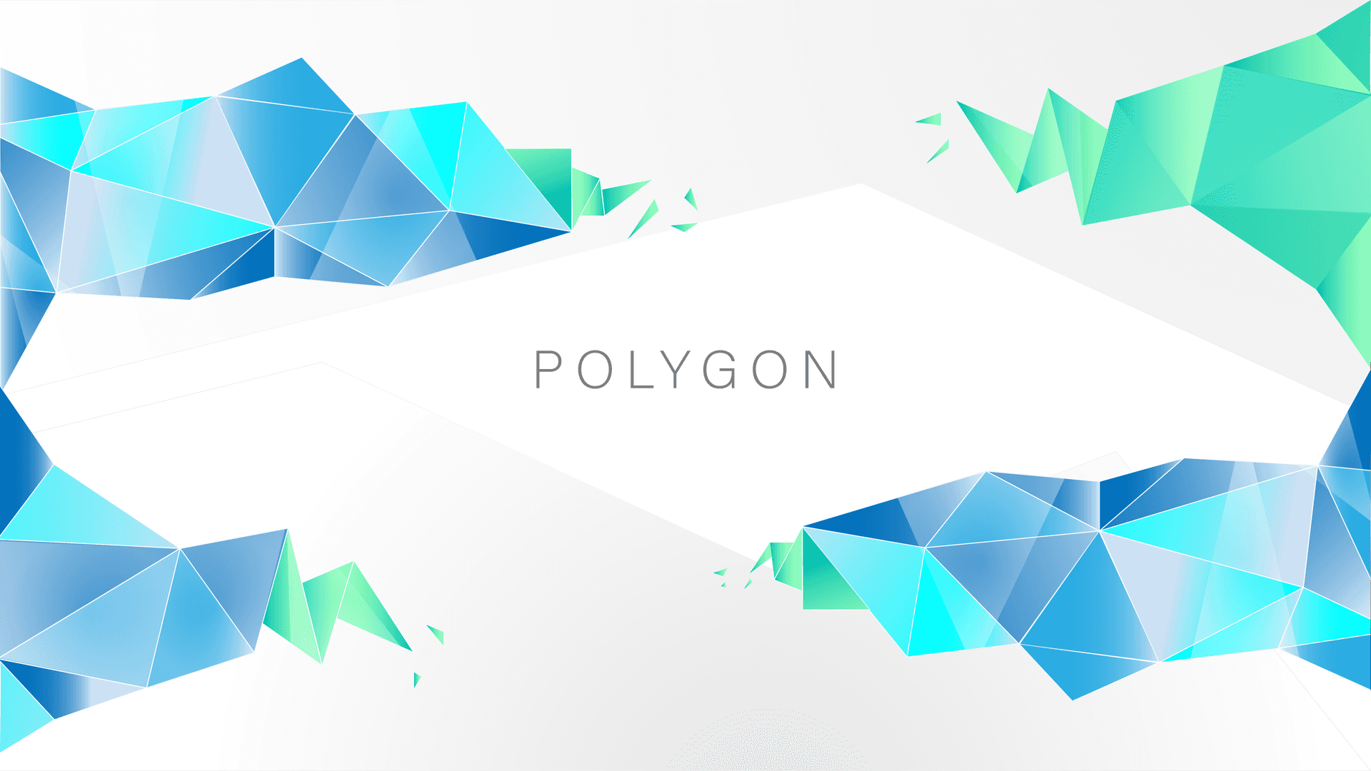 Polygon Background Vector Illustration