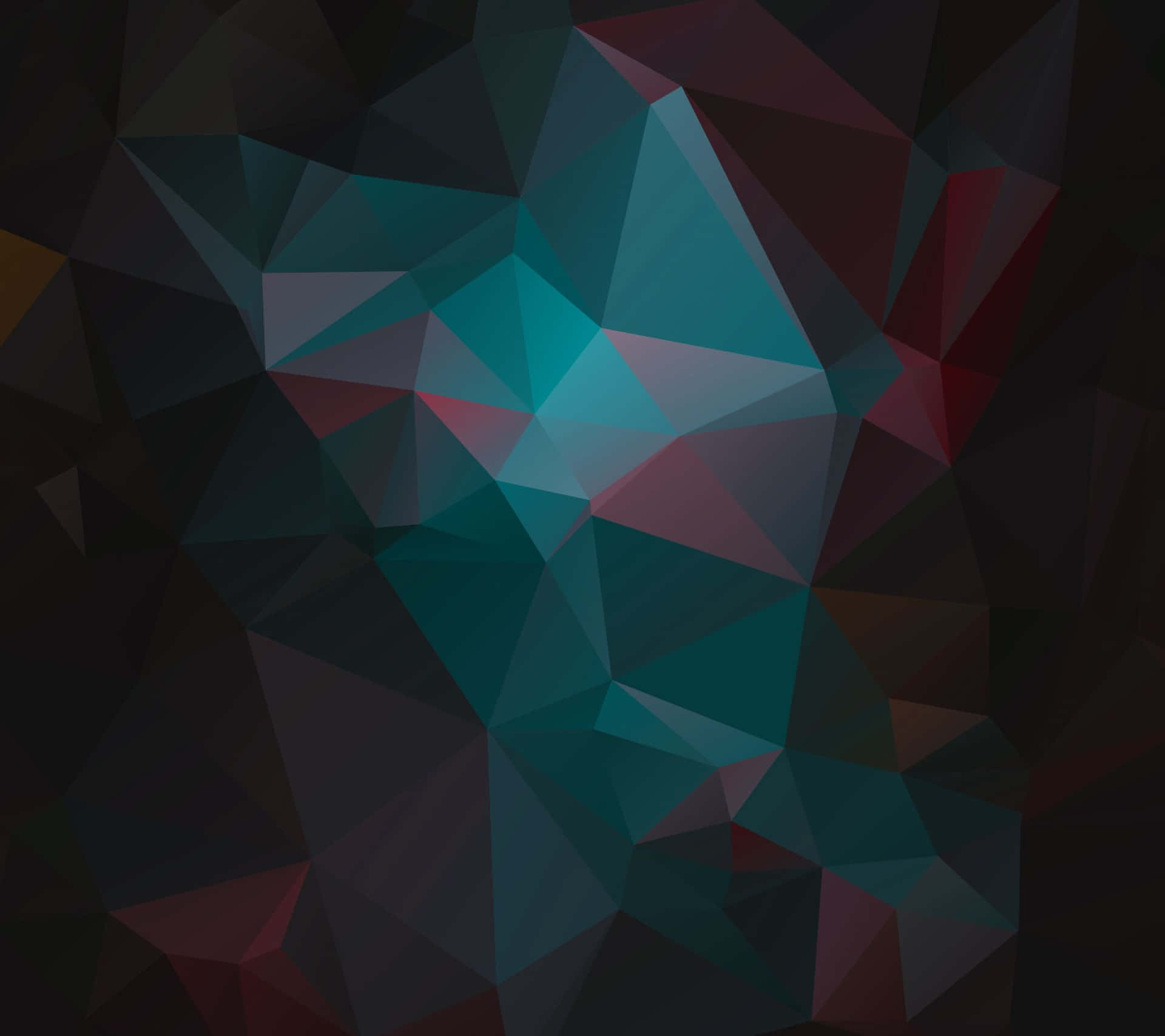 Enjoy the mesmerizing shapes of a Polygon background