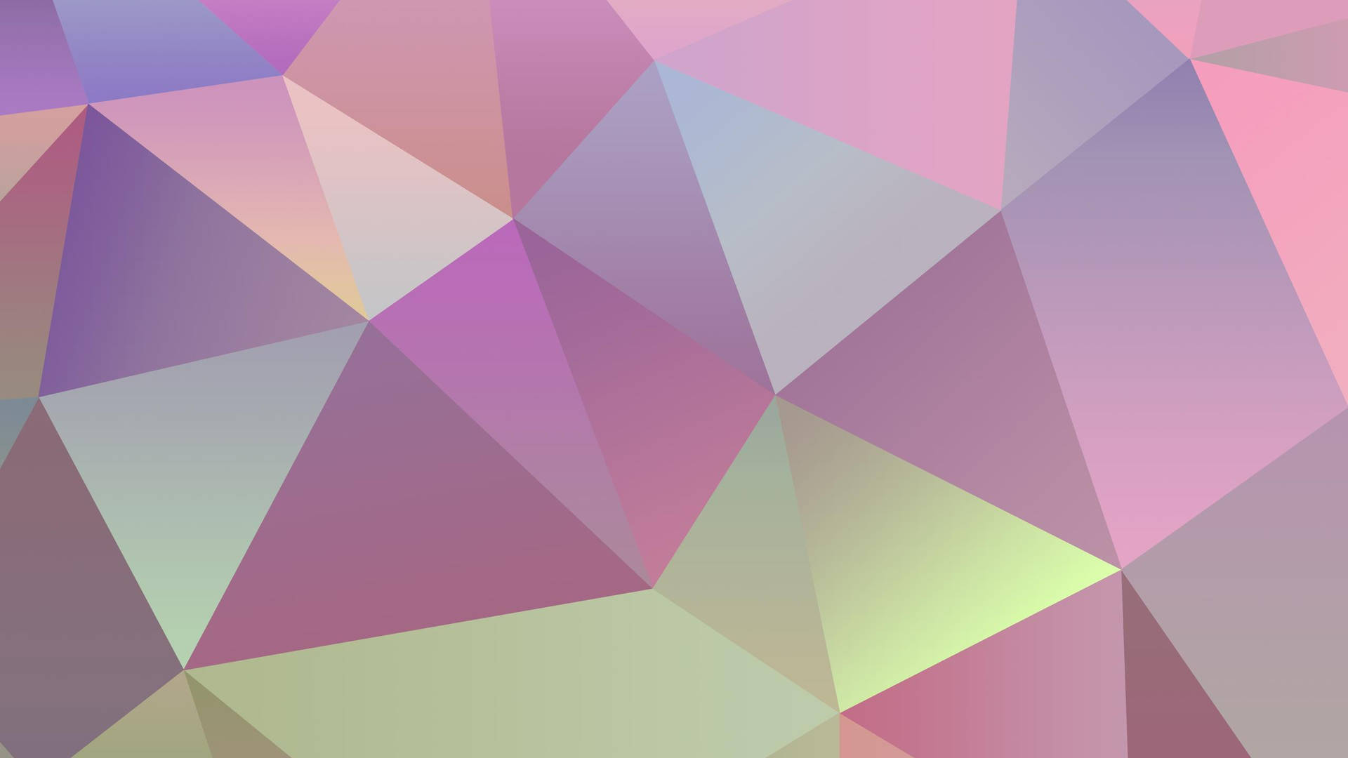 Polygonpastell Hintergrundbild Für Den Desktop Wallpaper