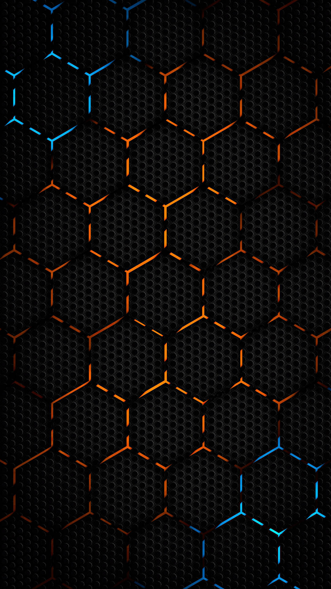 Polygon-mønstre 4K Ultra iPhone Wallpaper Wallpaper