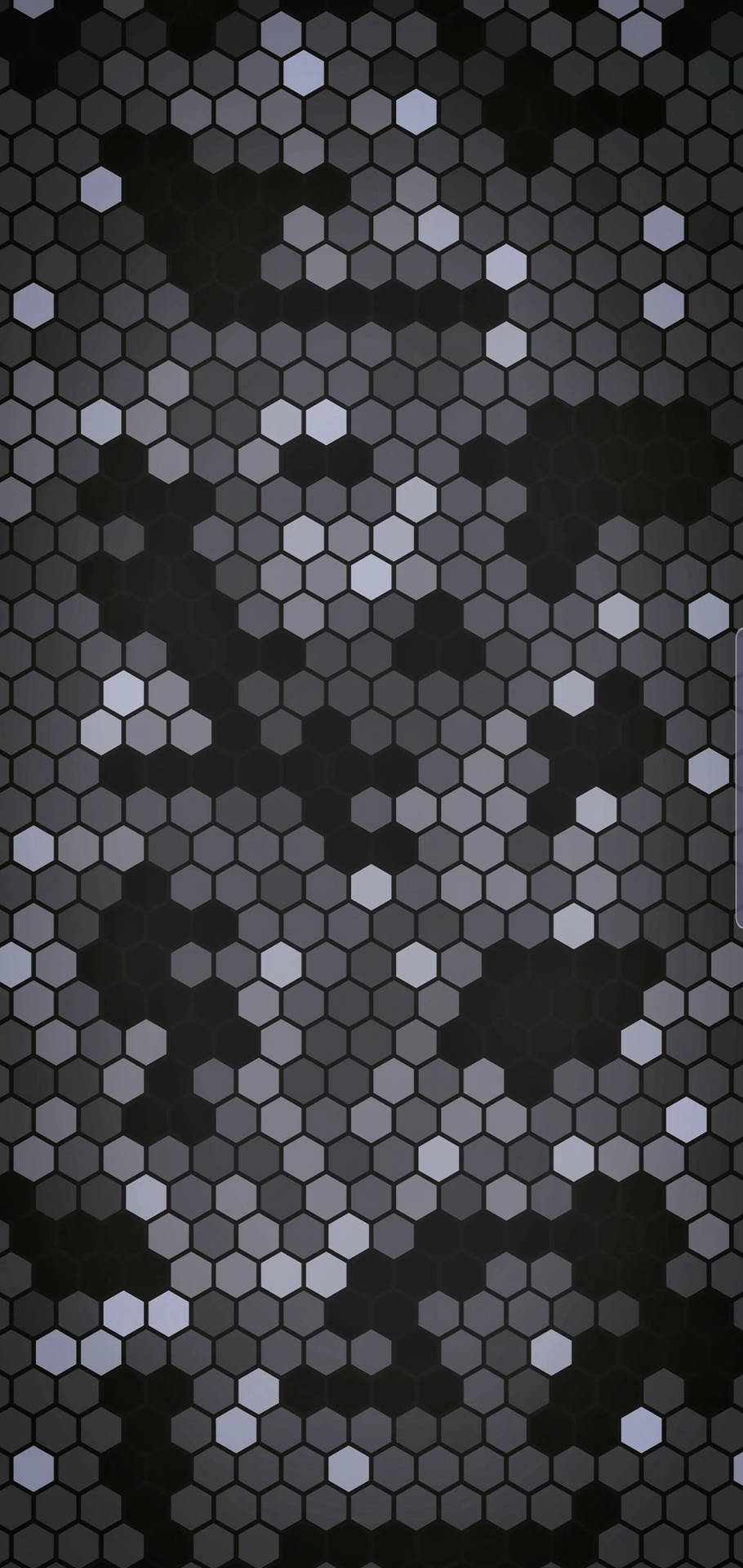 Polygon Patterns Punch Hole 4k Wallpaper