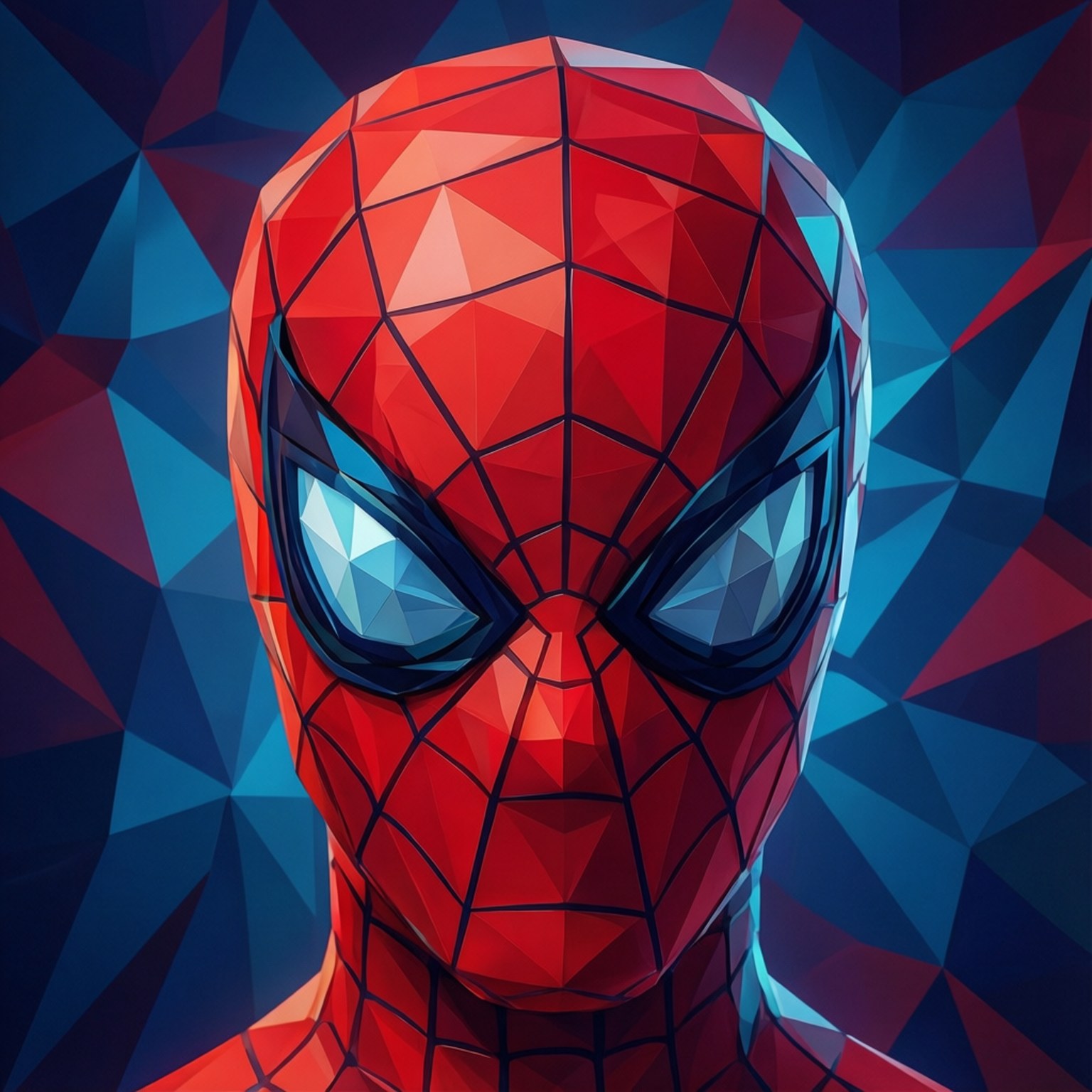 Polygon Spidey Wallpapers