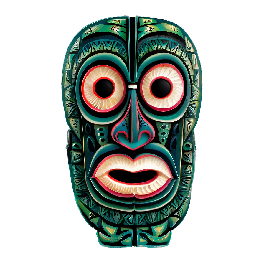Polynesian Tiki Carving Png 06132024 PNG