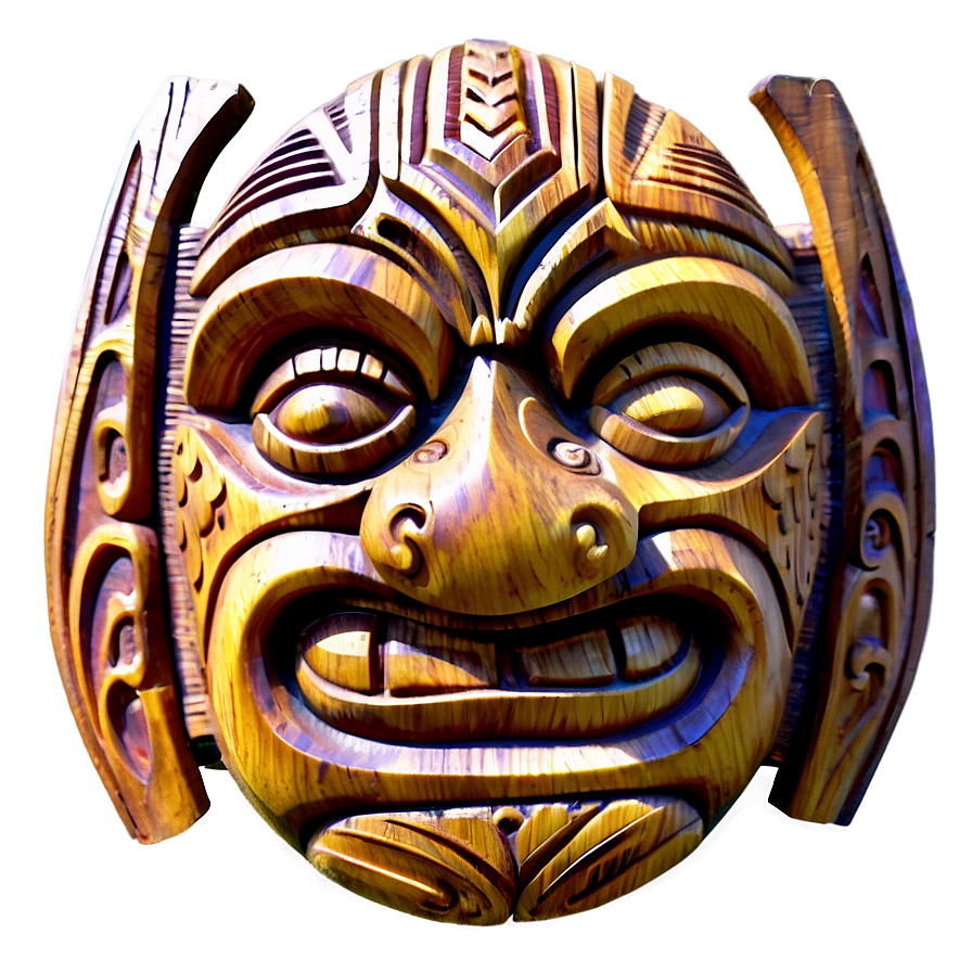 Polynesian Tiki Carving Png Yvd PNG