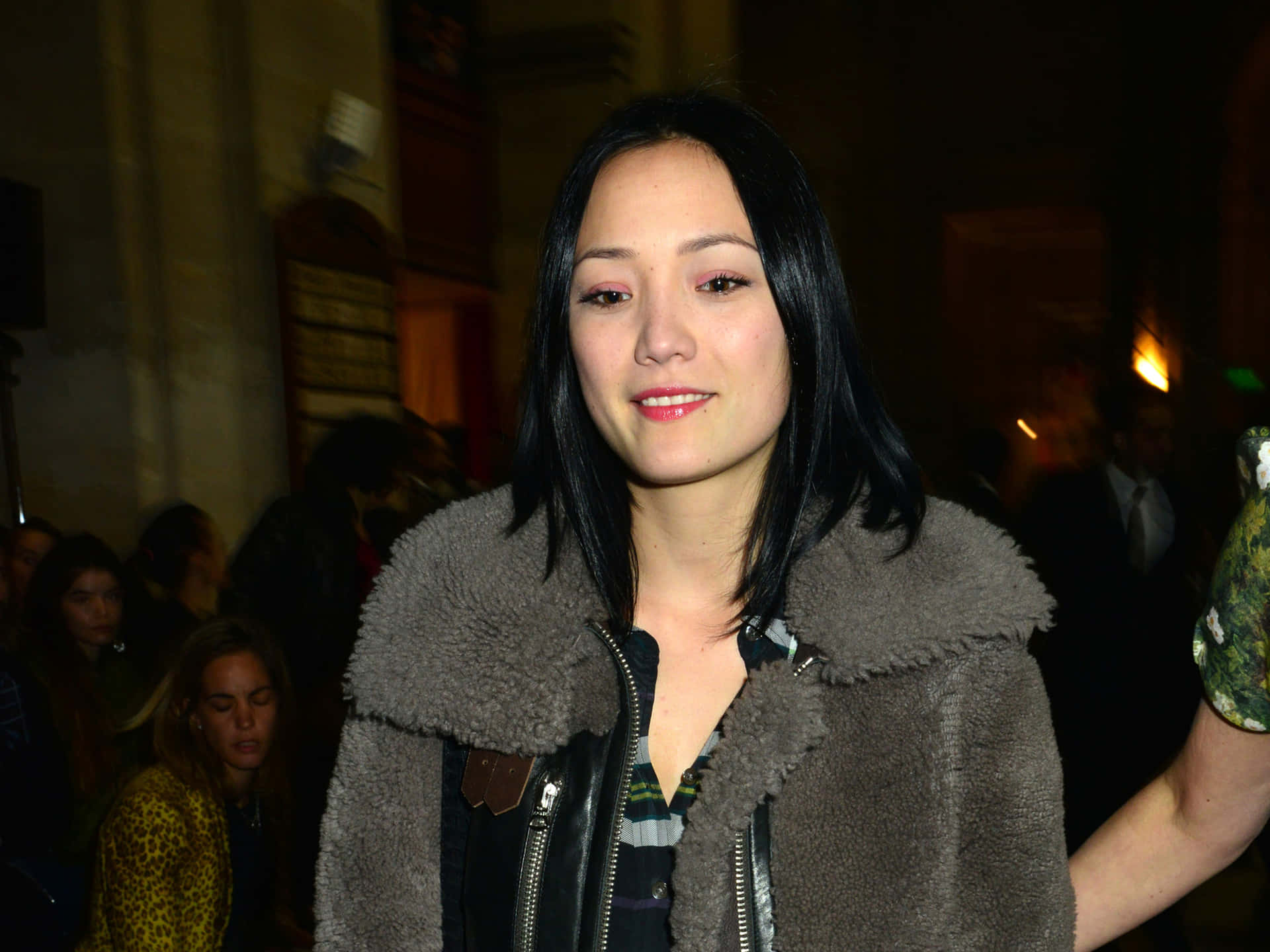 Pom Klementieff Candid Evenement Verschijning Achtergrond