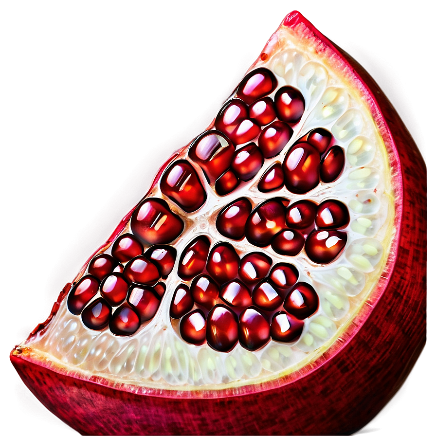 Pomegranate Cross Section Png 05242024 PNG