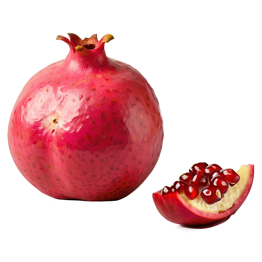 Download Pomegranate Fruit Slice Png Dnx43 | Wallpapers.com