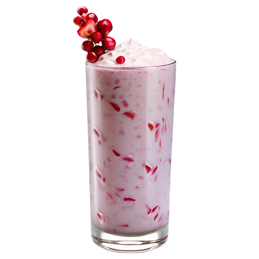 Pomegranate Milkshake Png Cjq35 PNG