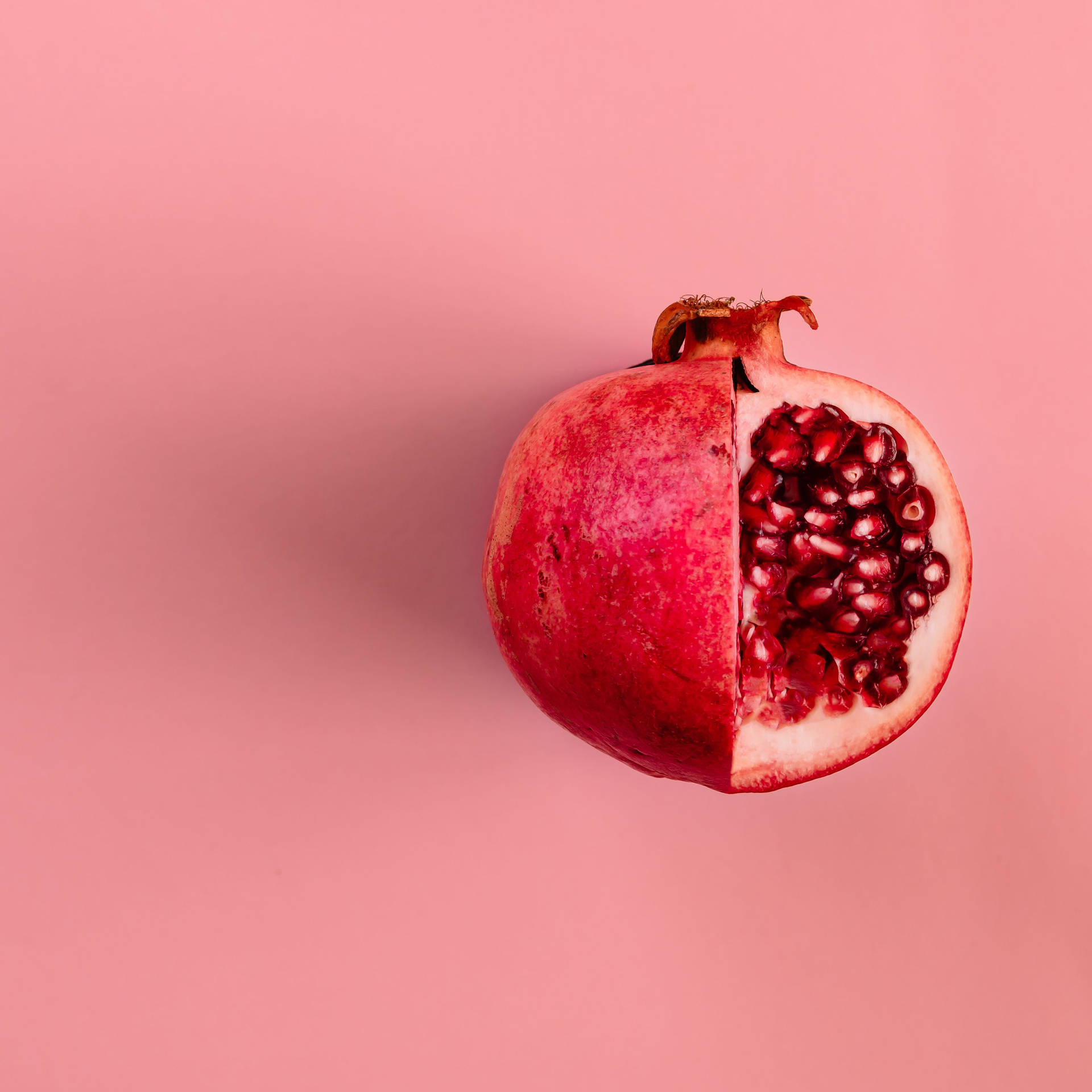 Pomegranate Pastel Red Aesthetic Wallpaper