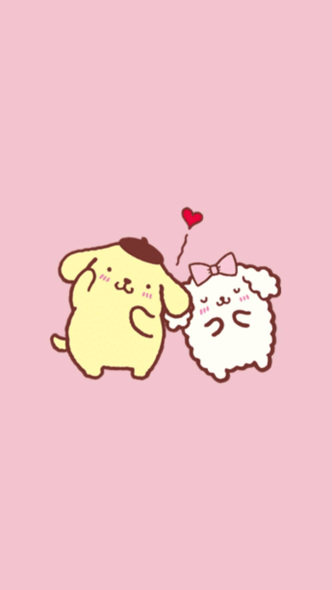 Pompompurin and macaroon