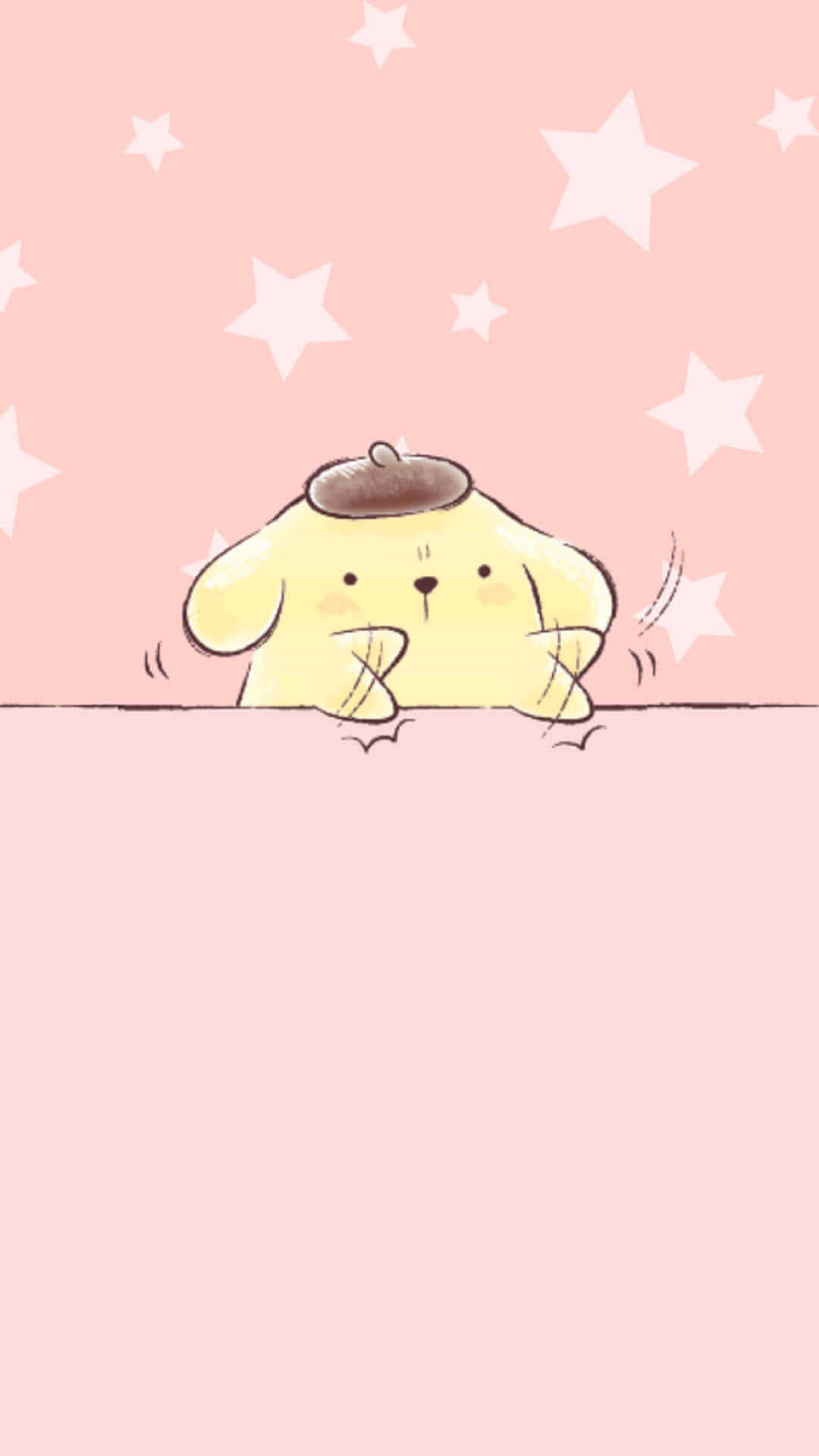 Download Pompompurin Cute Star Background Wallpaper | Wallpapers.com