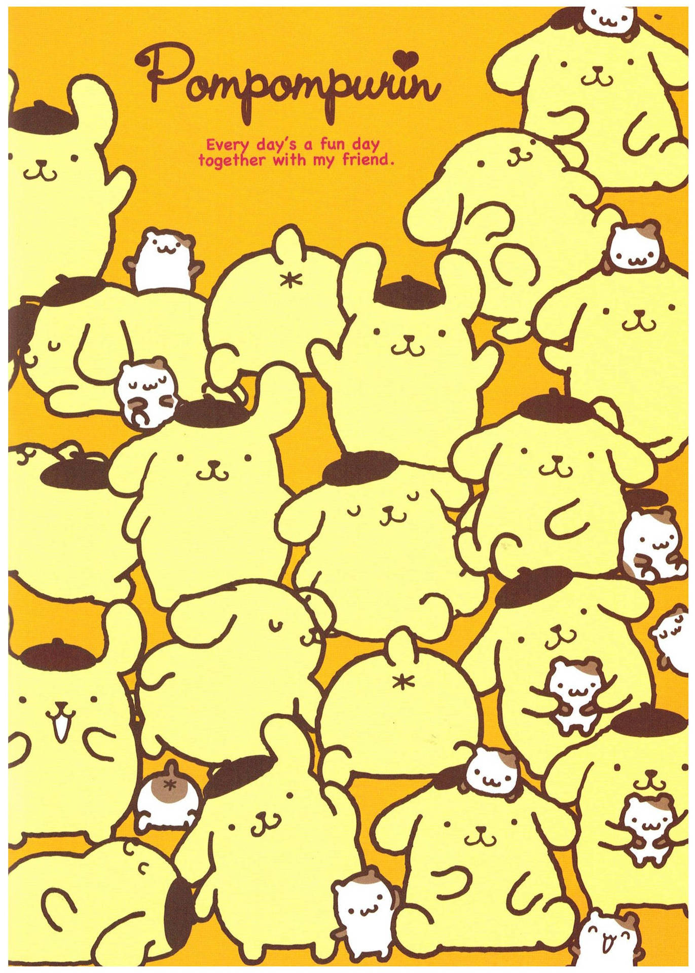 A Wholesome Look at Pompompurin Wallpaper