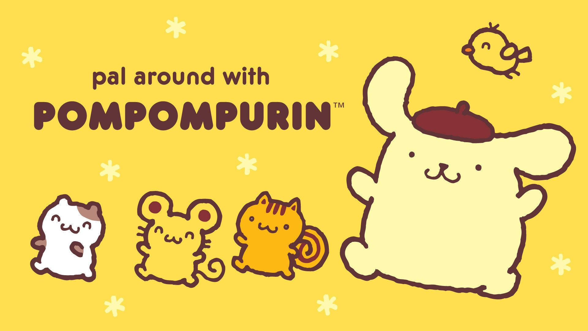 Pompompurin Hd And Kitty Cats Wallpaper
