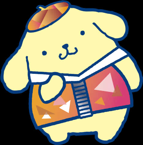 Pompompurin Sanrio Character PNG