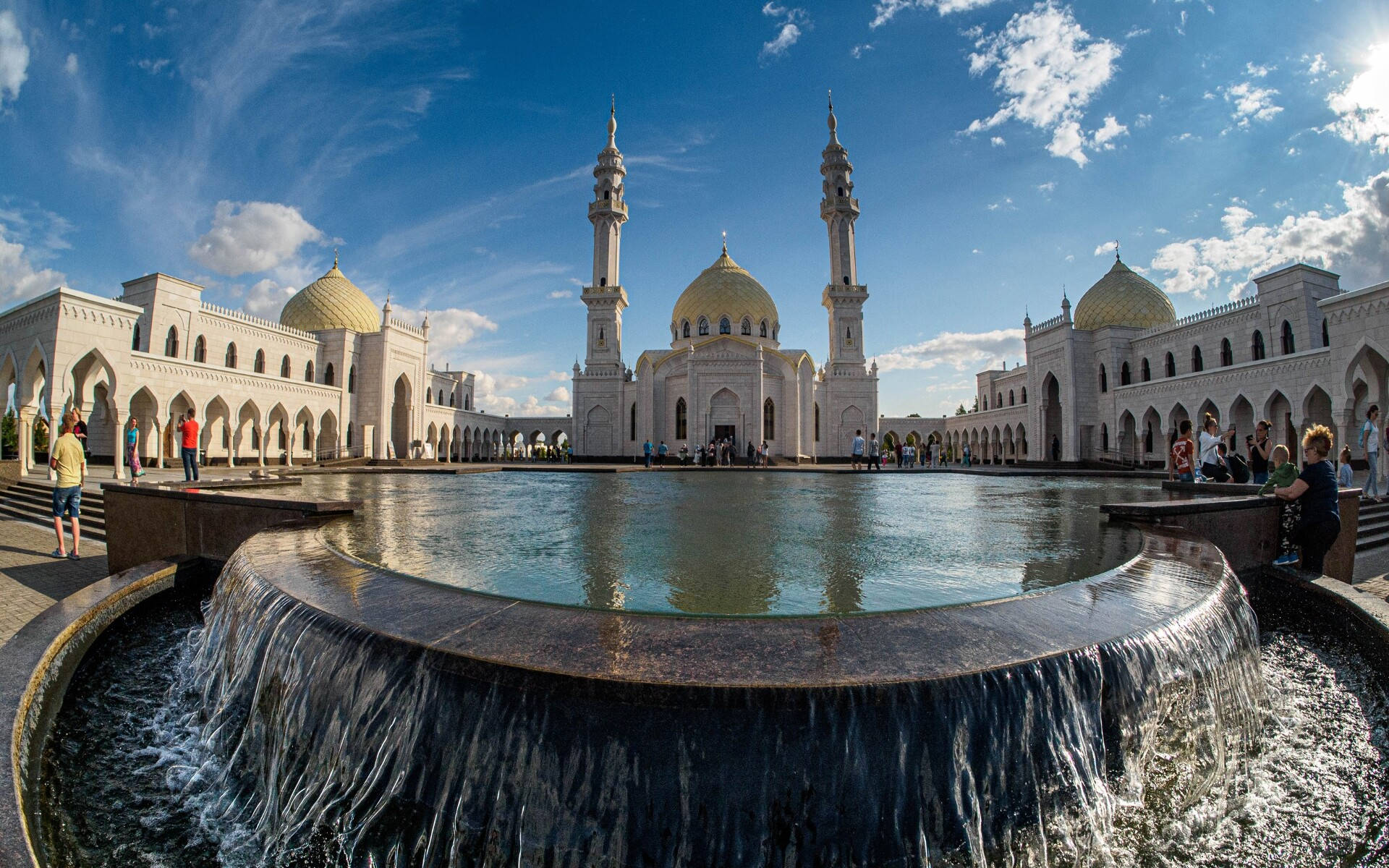Estanqueen La Mezquita De Kazán Fondo de pantalla