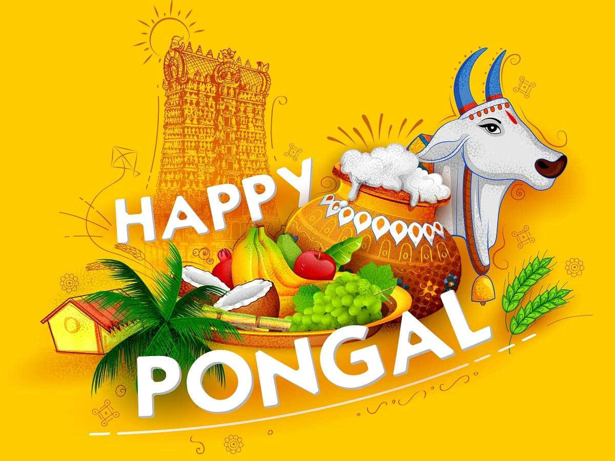 Celebrating Pongal with family and friends!