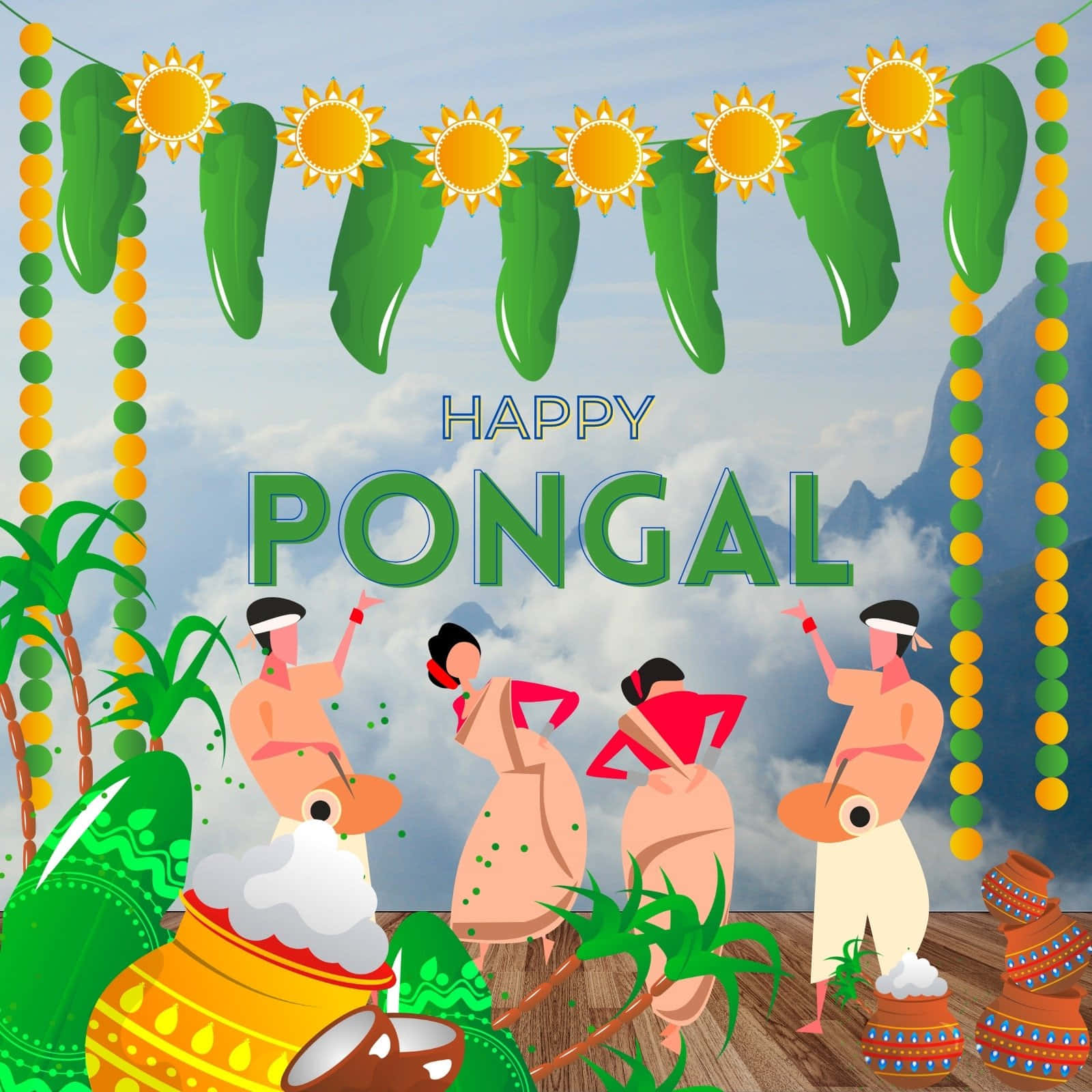 Celebrate auspicious Pongal with friends and family