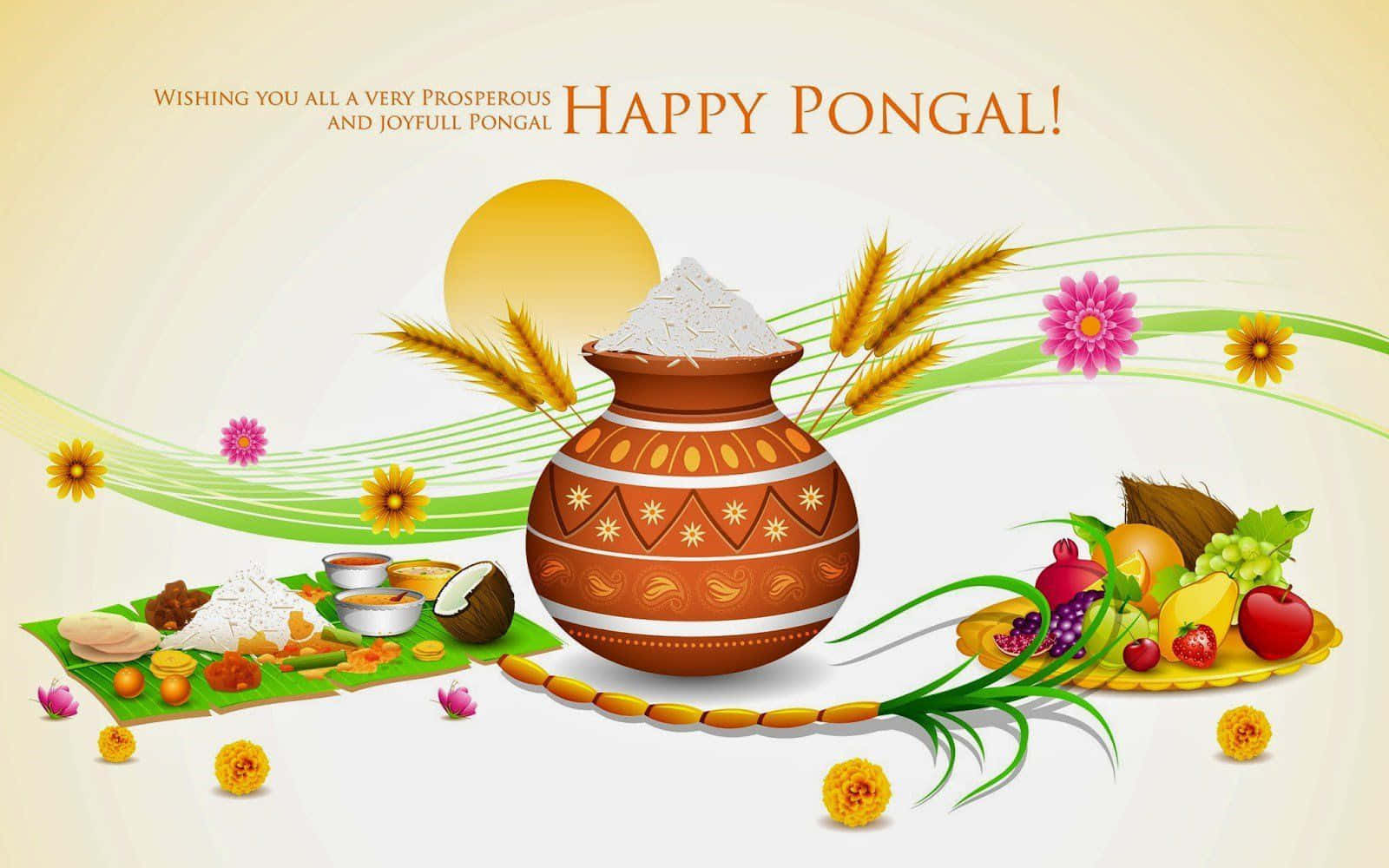 Download Celebrate Pongal with friends and family | Wallpapers.com