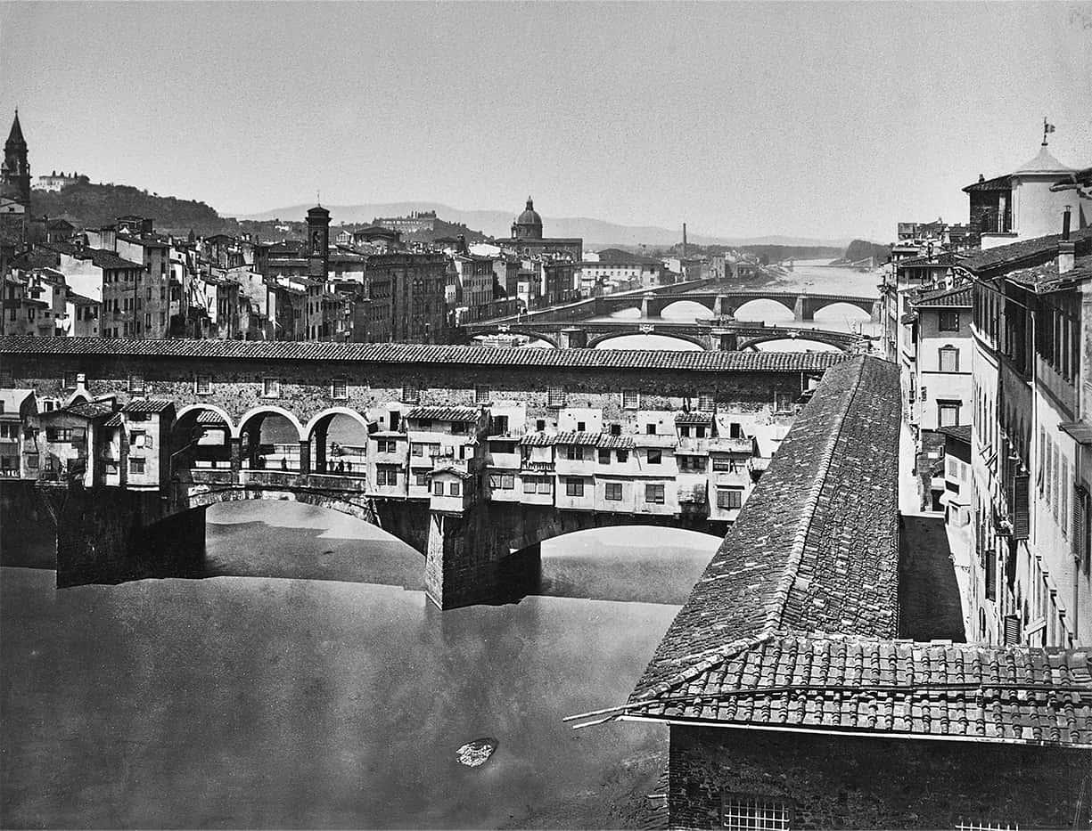 Ponte Vecchio Dream Italien Firenze Wallpaper
