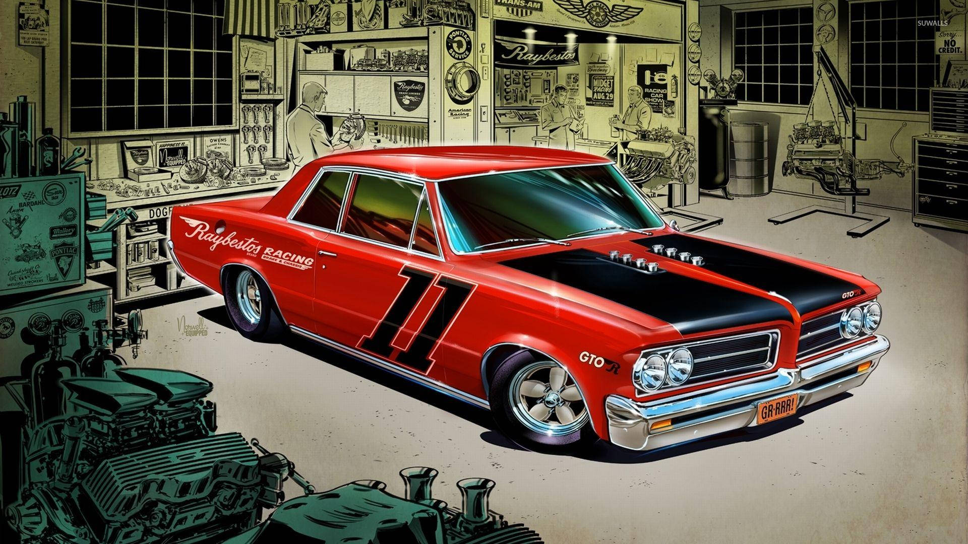 Pontiac Vehicle Artwork Wallpaper