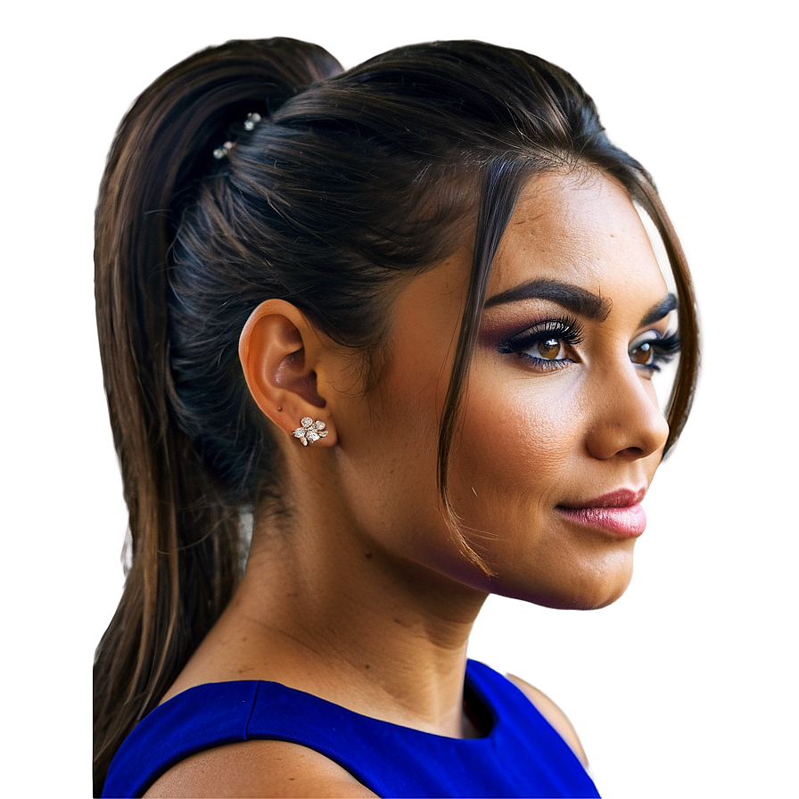 Ponytail For Prom Png Qrk64 PNG