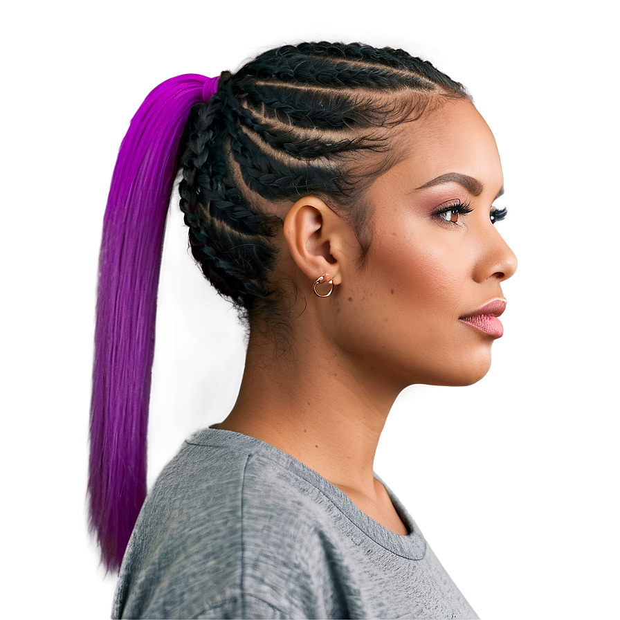 Ponytail With Cuffs Png 06262024 PNG